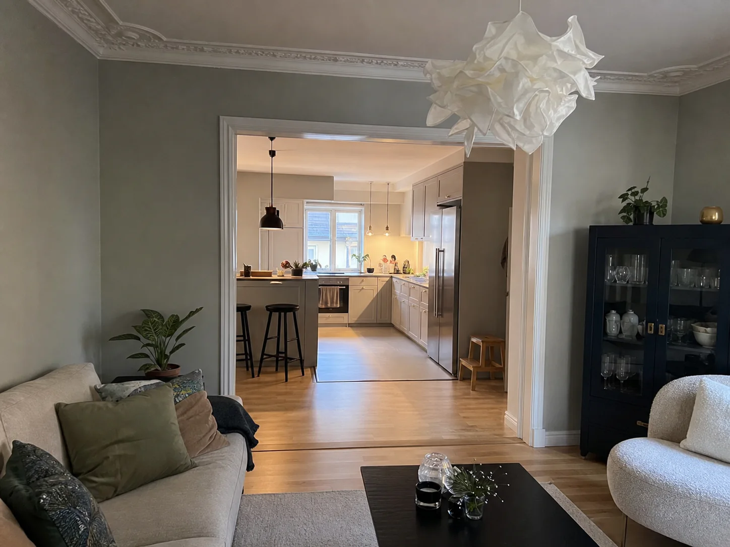 Färdig totalrenovering i äldre Göteborgslägenhet